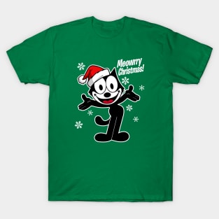 FELIX MEOWRRY CHRISTMAS T-Shirt